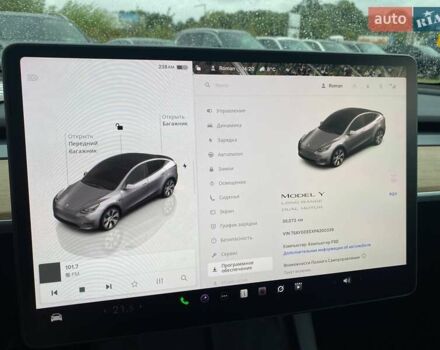 Серый Тесла Model Y, объемом двигателя 0 л и пробегом 30 тыс. км за 31700 $, фото 12 на Automoto.ua