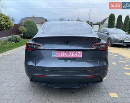 Серый Тесла Model Y, объемом двигателя 0 л и пробегом 74 тыс. км за 26500 $, фото 5 на Automoto.ua