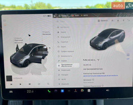 Сірий Тесла Model Y, об'ємом двигуна 0 л та пробігом 45 тис. км за 23300 $, фото 37 на Automoto.ua