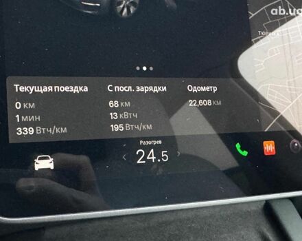 Серый Тесла Model Y, объемом двигателя 0 л и пробегом 22 тыс. км за 25990 $, фото 14 на Automoto.ua