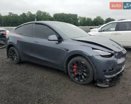 Серый Тесла Model Y, объемом двигателя 0 л и пробегом 24 тыс. км за 21500 $, фото 3 на Automoto.ua