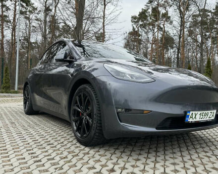 Серый Тесла Model Y, объемом двигателя 0 л и пробегом 22 тыс. км за 32000 $, фото 35 на Automoto.ua