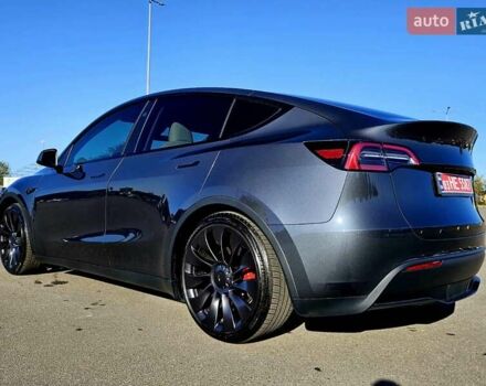Серый Тесла Model Y, объемом двигателя 0 л и пробегом 29 тыс. км за 27900 $, фото 7 на Automoto.ua