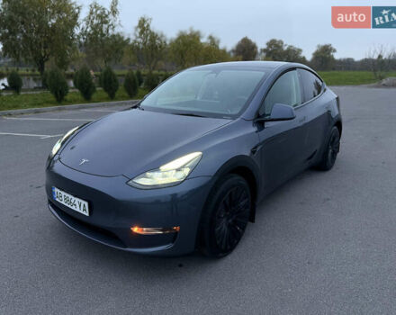 Серый Тесла Model Y, объемом двигателя 0 л и пробегом 32 тыс. км за 24900 $, фото 7 на Automoto.ua