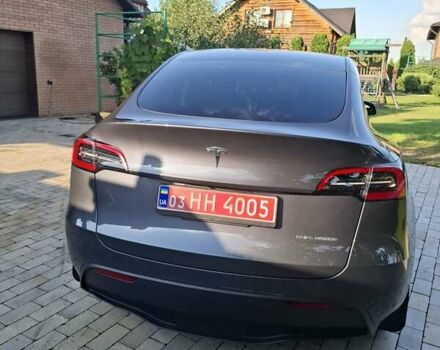 Серый Тесла Model Y, объемом двигателя 0 л и пробегом 29 тыс. км за 33500 $, фото 13 на Automoto.ua