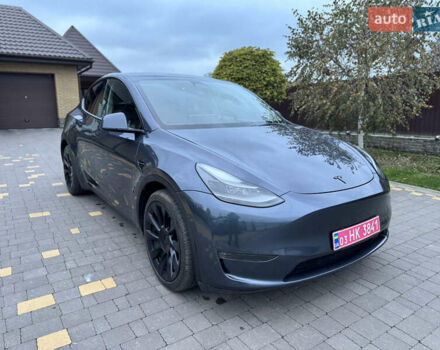 Серый Тесла Model Y, объемом двигателя 0 л и пробегом 74 тыс. км за 26500 $, фото 1 на Automoto.ua