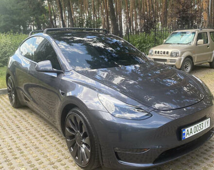 Серый Тесла Model Y, объемом двигателя 0 л и пробегом 35 тыс. км за 35000 $, фото 7 на Automoto.ua