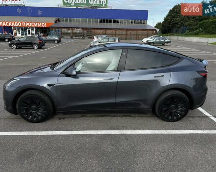 Серый Тесла Model Y, объемом двигателя 0 л и пробегом 55 тыс. км за 26900 $, фото 19 на Automoto.ua