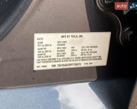 Сірий Тесла Model Y, об'ємом двигуна 0 л та пробігом 39 тис. км за 29500 $, фото 26 на Automoto.ua