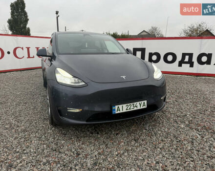 Тесла Model Y 2023 в Борисполе на Automoto.ua Серый Тесла Model Y, объемом двигателя 0 л и пробегом 4 тыс. км за 32000 $, фото 2 на Automoto.ua