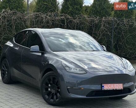 Серый Тесла Model Y, объемом двигателя 0 л и пробегом 9 тыс. км за 28950 $, фото 6 на Automoto.ua