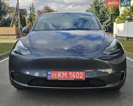 Серый Тесла Model Y, объемом двигателя 0 л и пробегом 38 тыс. км за 27900 $, фото 6 на Automoto.ua