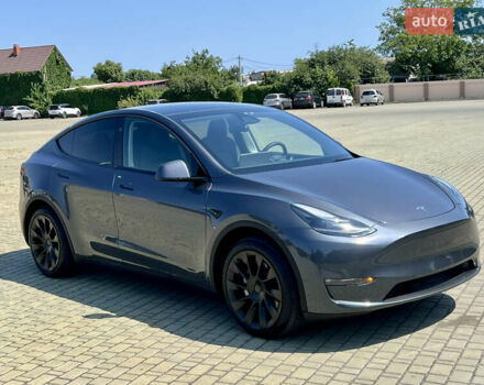 Серый Тесла Model Y, объемом двигателя 0 л и пробегом 45 тыс. км за 23700 $, фото 5 на Automoto.ua