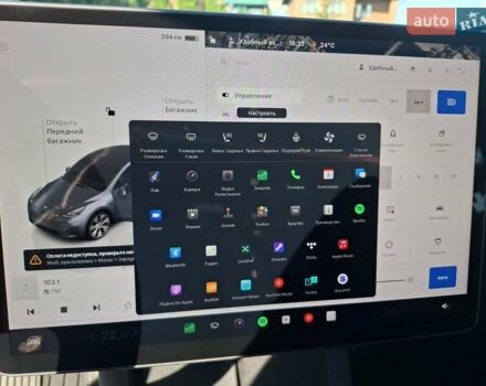Серый Тесла Model Y, объемом двигателя 0 л и пробегом 29 тыс. км за 33500 $, фото 51 на Automoto.ua