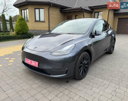 Серый Тесла Model Y, объемом двигателя 0 л и пробегом 74 тыс. км за 26500 $, фото 9 на Automoto.ua