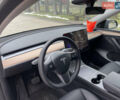 Серый Тесла Model Y, объемом двигателя 0 л и пробегом 35 тыс. км за 29200 $, фото 17 на Automoto.ua