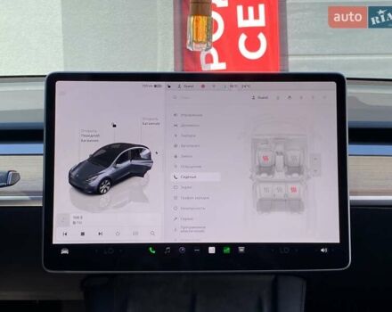 Серый Тесла Model Y, объемом двигателя 0 л и пробегом 18 тыс. км за 27300 $, фото 21 на Automoto.ua