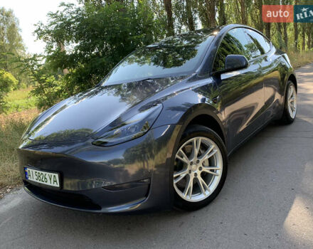 Серый Тесла Model Y, объемом двигателя 0 л и пробегом 47 тыс. км за 28028 $, фото 1 на Automoto.ua