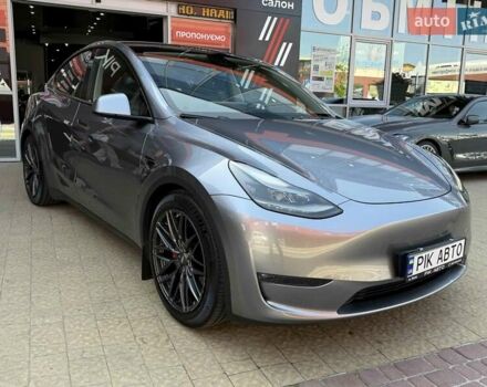 Серый Тесла Model Y, объемом двигателя 0 л и пробегом 20 тыс. км за 42900 $, фото 3 на Automoto.ua