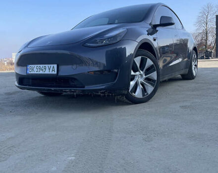 Сірий Тесла Model Y, об'ємом двигуна 0 л та пробігом 43 тис. км за 28500 $, фото 119 на Automoto.ua