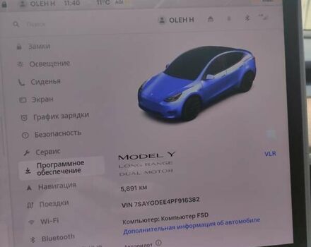 Серый Тесла Model Y, объемом двигателя 0 л и пробегом 6 тыс. км за 30000 $, фото 7 на Automoto.ua