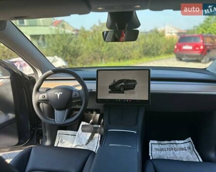 Серый Тесла Model Y, объемом двигателя 0 л и пробегом 1 тыс. км за 36000 $, фото 5 на Automoto.ua
