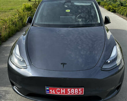 Сірий Тесла Model Y, об'ємом двигуна 0 л та пробігом 23 тис. км за 25600 $, фото 18 на Automoto.ua