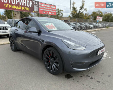 Серый Тесла Model Y, объемом двигателя 0 л и пробегом 71 тыс. км за 28900 $, фото 5 на Automoto.ua