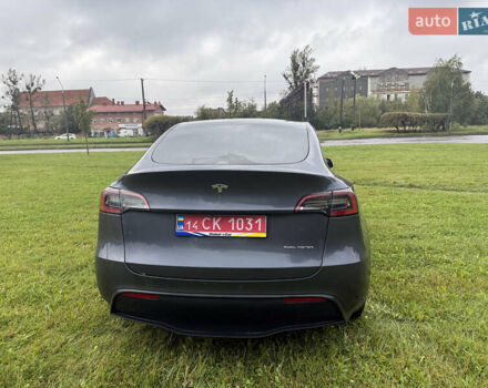 Серый Тесла Model Y, объемом двигателя 0 л и пробегом 44 тыс. км за 26900 $, фото 5 на Automoto.ua