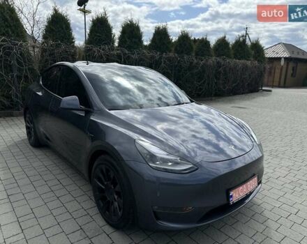 Серый Тесла Model Y, объемом двигателя 0 л и пробегом 9 тыс. км за 28950 $, фото 13 на Automoto.ua
