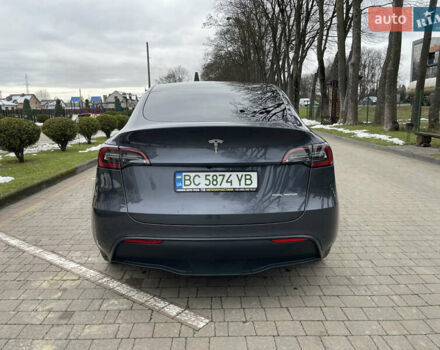 Серый Тесла Model Y, объемом двигателя 0 л и пробегом 35 тыс. км за 29200 $, фото 4 на Automoto.ua