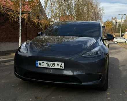Серый Тесла Model Y, объемом двигателя 0 л и пробегом 25 тыс. км за 30500 $, фото 1 на Automoto.ua