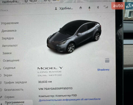 Серый Тесла Model Y, объемом двигателя 0 л и пробегом 30 тыс. км за 32000 $, фото 10 на Automoto.ua