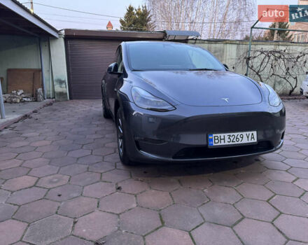 Серый Тесла Model Y, объемом двигателя 0 л и пробегом 28 тыс. км за 27000 $, фото 4 на Automoto.ua
