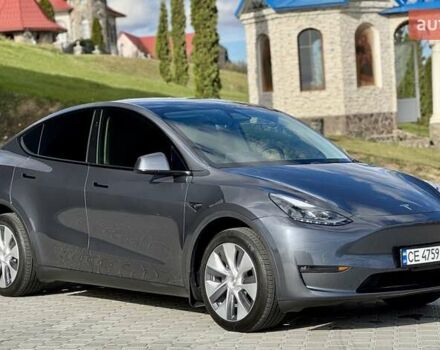 Серый Тесла Model Y, объемом двигателя 0 л и пробегом 15 тыс. км за 32000 $, фото 4 на Automoto.ua