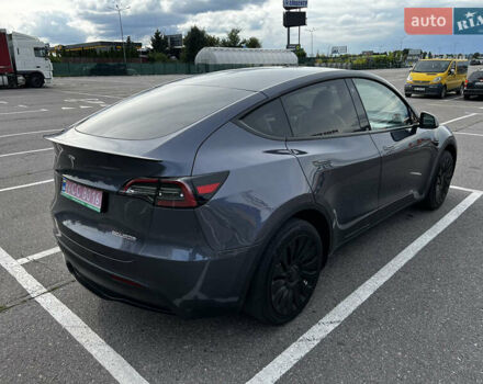 Серый Тесла Model Y, объемом двигателя 0 л и пробегом 55 тыс. км за 26900 $, фото 20 на Automoto.ua