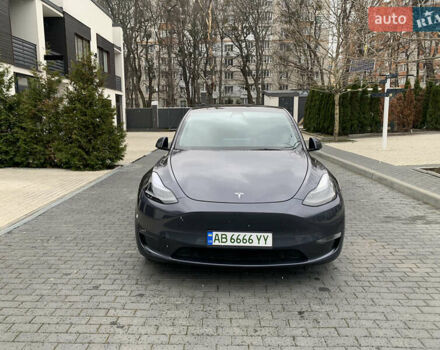 Серый Тесла Model Y, объемом двигателя 0 л и пробегом 24 тыс. км за 35000 $, фото 11 на Automoto.ua