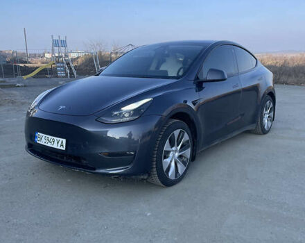 Сірий Тесла Model Y, об'ємом двигуна 0 л та пробігом 43 тис. км за 28500 $, фото 50 на Automoto.ua