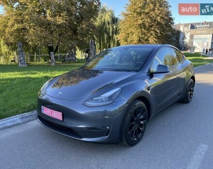 Тесла Model Y 2023 у Луцьку на Automoto.ua Сірий Тесла Model Y, об'ємом двигуна 0 л та пробігом 40 тис. км за 27900 $, фото 26 на Automoto.ua
