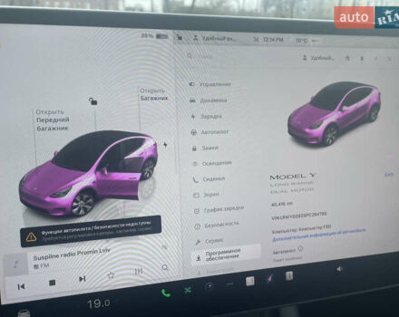 Серый Тесла Model Y, объемом двигателя 0 л и пробегом 41 тыс. км за 27300 $, фото 22 на Automoto.ua