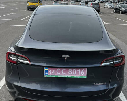 Серый Тесла Model Y, объемом двигателя 0 л и пробегом 55 тыс. км за 26900 $, фото 29 на Automoto.ua
