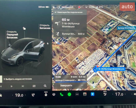 Серый Тесла Model Y, объемом двигателя 0 л и пробегом 26 тыс. км за 39000 $, фото 28 на Automoto.ua