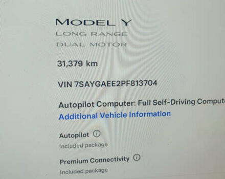 Серый Тесла Model Y, объемом двигателя 0 л и пробегом 31 тыс. км за 26999 $, фото 8 на Automoto.ua