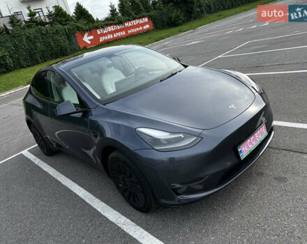 Серый Тесла Model Y, объемом двигателя 0 л и пробегом 55 тыс. км за 26900 $, фото 14 на Automoto.ua