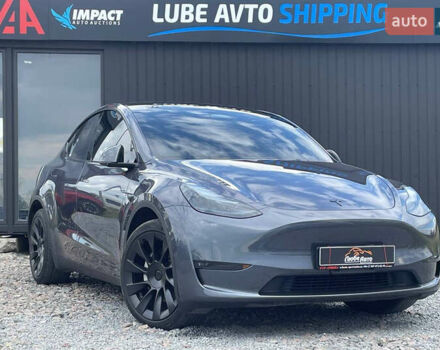Серый Тесла Model Y, объемом двигателя 0 л и пробегом 41 тыс. км за 27500 $, фото 2 на Automoto.ua