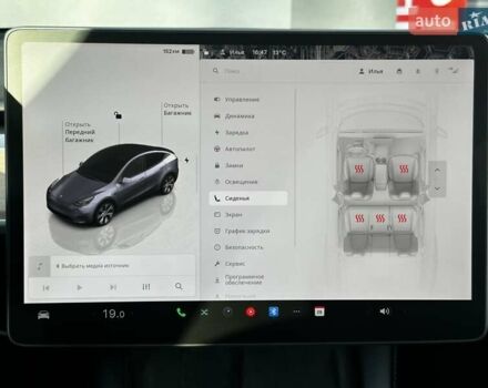 Сірий Тесла Model Y, об'ємом двигуна 0 л та пробігом 27 тис. км за 28999 $, фото 19 на Automoto.ua