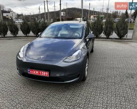 Серый Тесла Model Y, объемом двигателя 0 л и пробегом 24 тыс. км за 28399 $, фото 9 на Automoto.ua