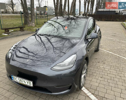 Серый Тесла Model Y, объемом двигателя 0 л и пробегом 35 тыс. км за 29200 $, фото 10 на Automoto.ua