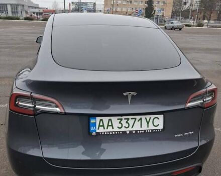Серый Тесла Model Y, объемом двигателя 0 л и пробегом 15 тыс. км за 39500 $, фото 9 на Automoto.ua