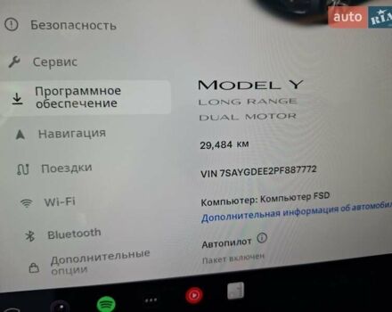 Серый Тесла Model Y, объемом двигателя 0 л и пробегом 29 тыс. км за 33500 $, фото 43 на Automoto.ua